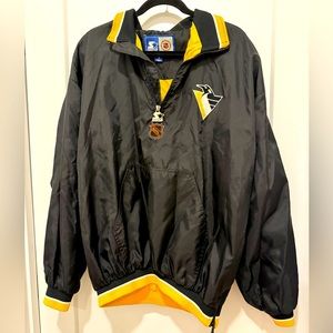 Pittsburgh Penguins Starter Jacket sz XL